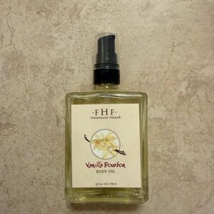 Vanilla Bourbon Body Oil - Cream